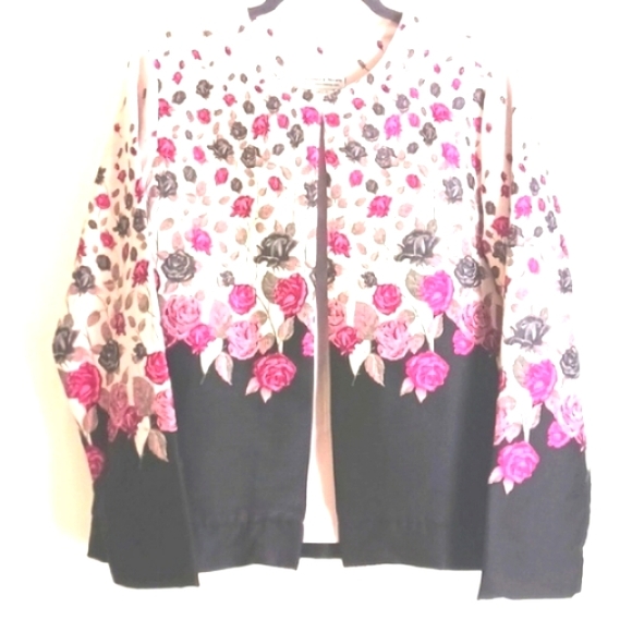 Country Store "Rose Garden" Blazer in Size Small - Picture 1 of 6